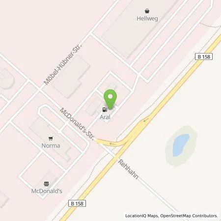 Standortübersicht der Tankstelle BP Europa SE in 16356 Ahrensfelde