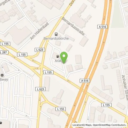 Standortübersicht der Tankstelle BP Europa SE in 46145 Oberhausen