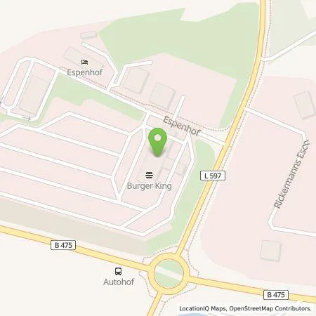 Standortübersicht der Tankstelle BP Europa SE in 49549 Ladbergen