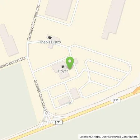 Standortübersicht der Tankstelle BP Europa SE in 29614 Soltau