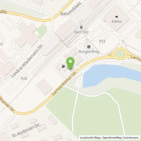 Standortübersicht der Tankstelle BP Europa SE in 83646 Bad Tölz
