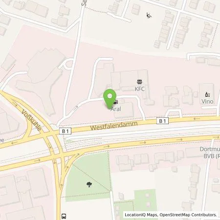 Standortübersicht der Tankstelle BP Europa SE in 44141 Dortmund