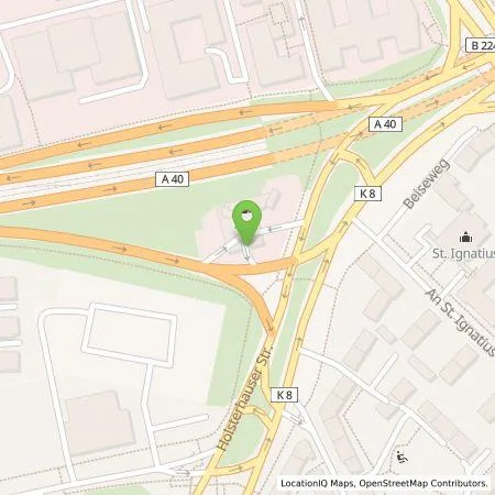 Standortübersicht der Tankstelle BP Europa SE in 45147 Essen