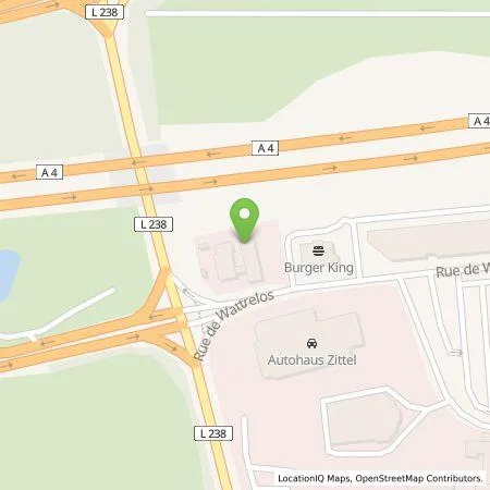 Standortübersicht der Tankstelle BP Europa SE in 52249 Eschweiler