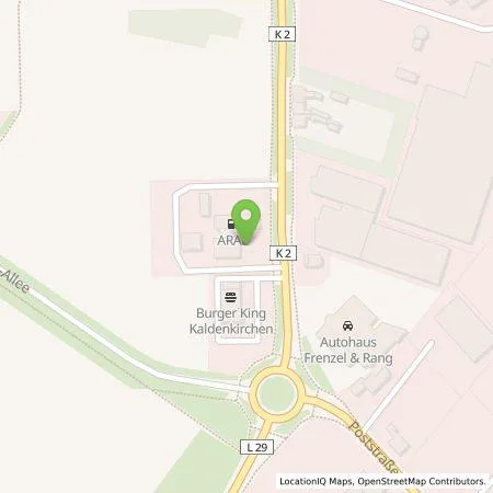 Standortübersicht der Tankstelle BP Europa SE in 41334 Nettetal