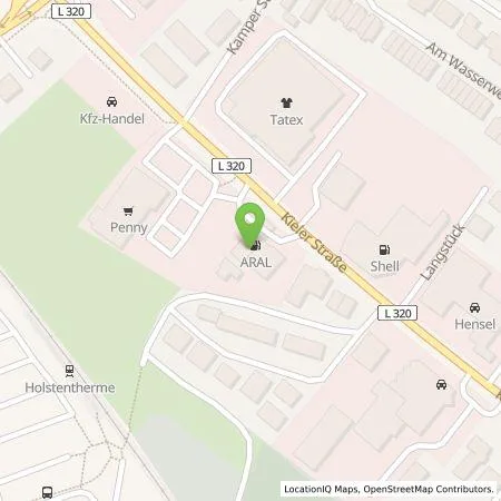 Standortübersicht der Tankstelle BP Europa SE in 24568 Kaltenkirchen