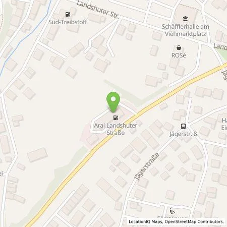 Standortübersicht der Tankstelle BP Europa SE in 85368 Moosburg