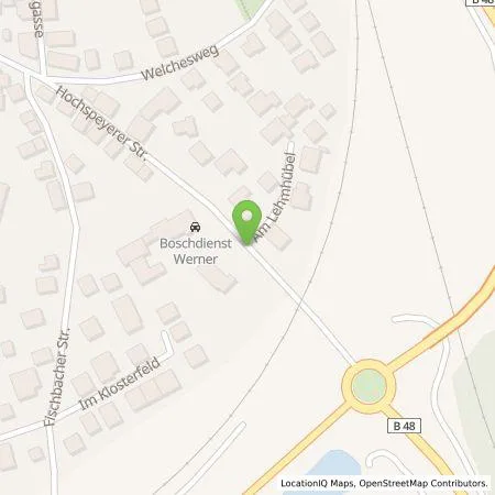 Standortübersicht der Tankstelle BP Europa SE in 67677 Enkenbach-Alsenborn