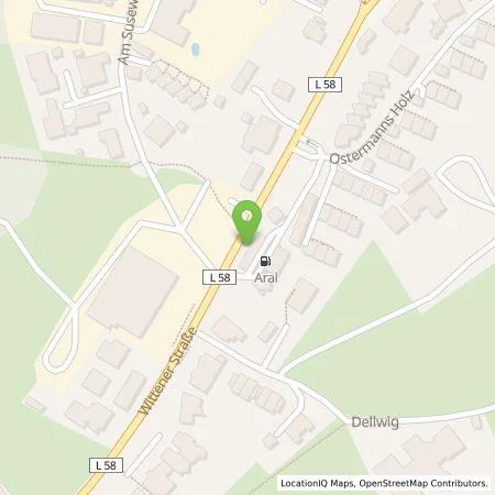 Standortübersicht der Tankstelle BP Europa SE in 45549 Sprockhövel