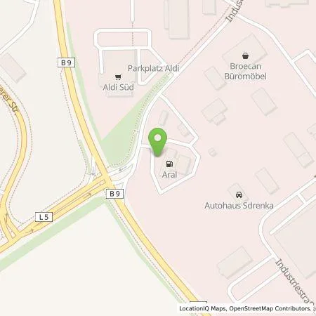 Standortübersicht der Tankstelle BP Europa SE in 47652 Weeze