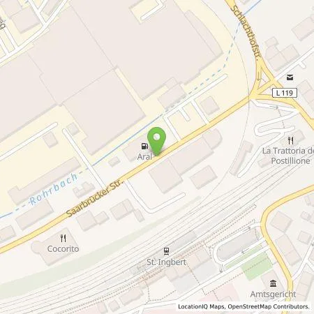 Standortübersicht der Tankstelle BP Europa SE in 66386 St. Ingbert