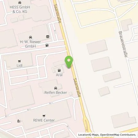 Standortübersicht der Tankstelle BP Europa SE in 54634 Bitburg