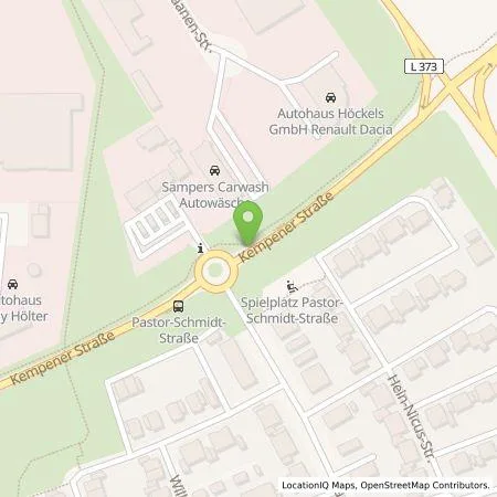 Standortübersicht der Tankstelle BP Europa SE in 41334 Nettetal