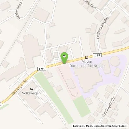 Standortübersicht der Tankstelle BP Europa SE in 56727 Mayen