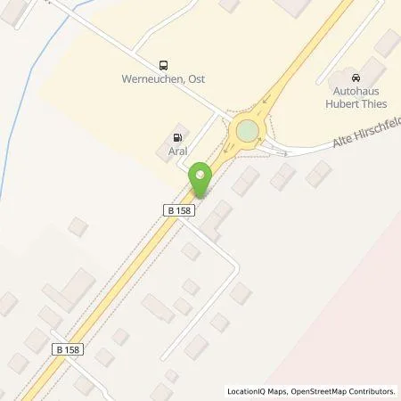 Standortübersicht der Tankstelle BP Europa SE in 16356 Werneuchen