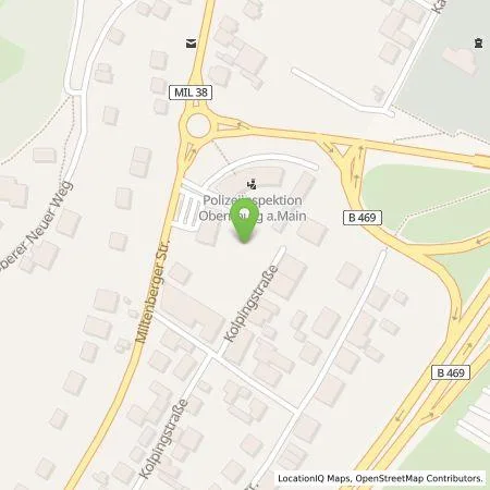 Standortübersicht der Tankstelle BP Europa SE in 63785 Obernburg a. Main