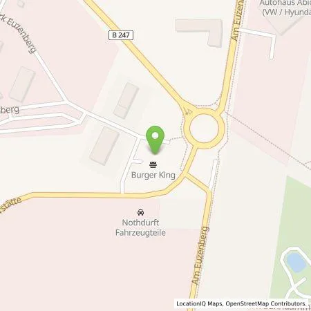 Standortübersicht der Tankstelle BP Europa SE in 37115 Duderstadt