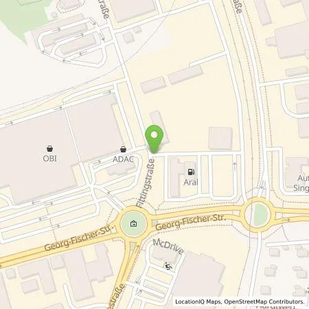 Standortübersicht der Tankstelle BP Europa SE in 78224 Singen