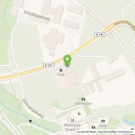 Standortübersicht der Tankstelle BP Europa SE in 64287 Darmstadt