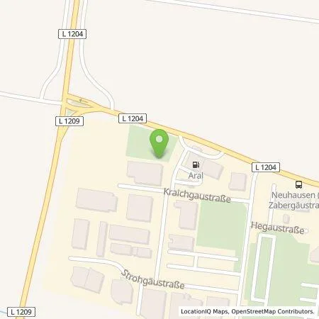 Standortübersicht der Tankstelle BP Europa SE in 73765 Neuhausen