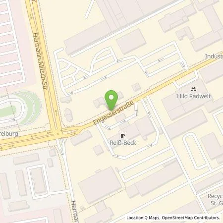 Standortübersicht der Tankstelle BP Europa SE in 79108 Freiburg, Industriegebiet Nord