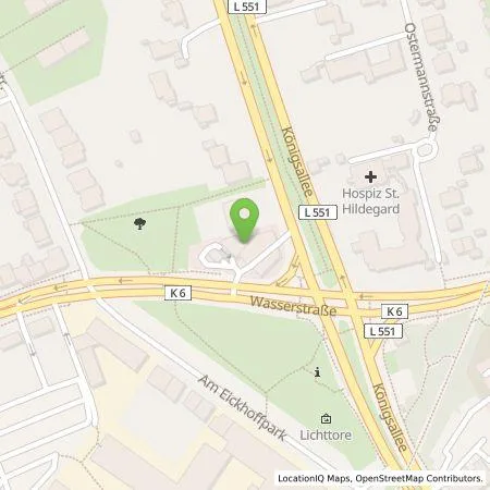 Standortübersicht der Tankstelle BP Europa SE in 44789 Bochum