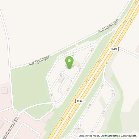 Standortübersicht der Tankstelle BP Europa SE in 65614 Beselich