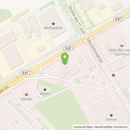 Standortübersicht der Tankstelle BP Europa SE in 04425 Taucha