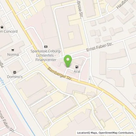 Standortübersicht der Tankstelle BP Europa SE in 96450 Coburg