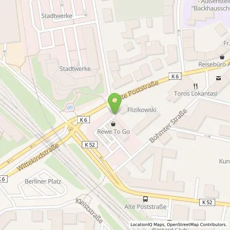 Standortübersicht der Tankstelle BP Europa SE in 49074 Osnabrück