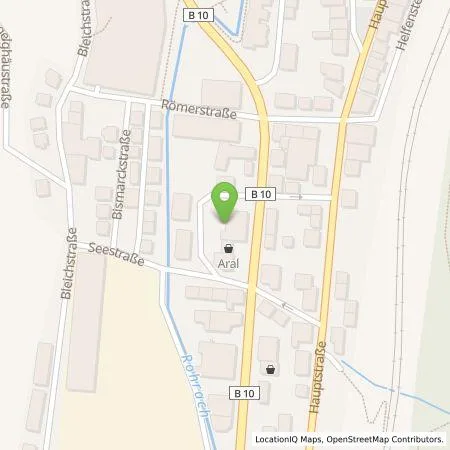 Standortübersicht der Tankstelle BP Europa SE in 73312 Geislingen