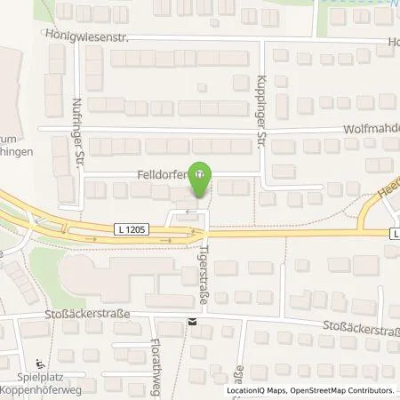 Standortübersicht der Tankstelle BP Europa SE in 70563 Stuttgart