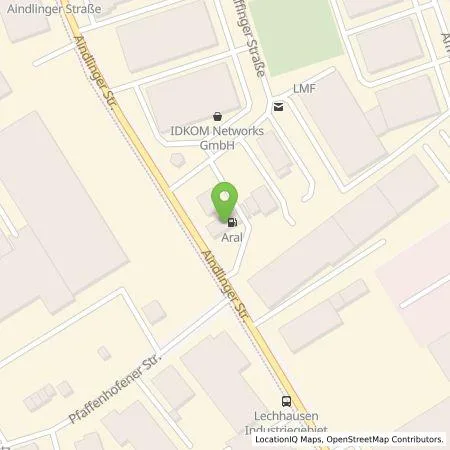 Standortübersicht der Tankstelle BP Europa SE in 86167 Augsburg