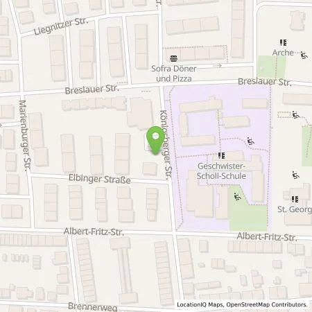 Standortübersicht der Tankstelle Stadtwerke Heidelberg Energie GmbH in 69124 Heidelberg