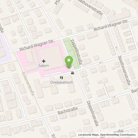 Standortübersicht der Tankstelle Stadtwerke Heidelberg Energie GmbH in 69120 Heidelberg