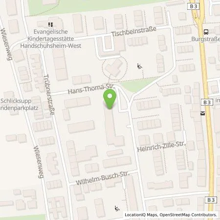 Standortübersicht der Tankstelle Stadtwerke Heidelberg Energie GmbH in 69121 Heidelberg