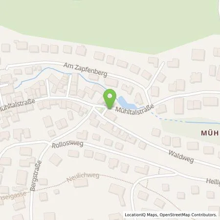 Standortübersicht der Tankstelle Stadtwerke Heidelberg Energie GmbH in 69121 Heidelberg