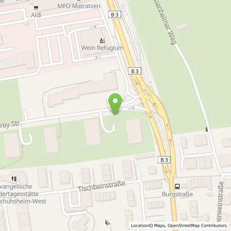 Standortübersicht der Tankstelle Stadtwerke Heidelberg Energie GmbH in 69121 Heidelberg