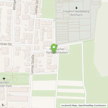 Standortübersicht der Tankstelle Stadtwerke Heidelberg Energie GmbH in 69126 Heidelberg