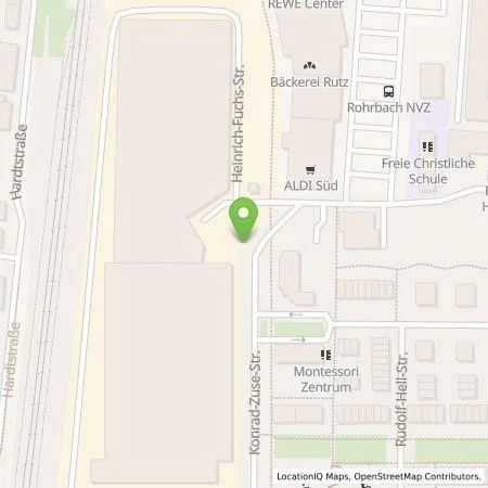 Standortübersicht der Tankstelle Stadtwerke Heidelberg Energie GmbH in 69126 Heidelberg