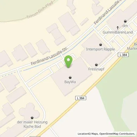 Standortübersicht der Tankstelle EnBW mobility+ AG und Co.KG in 72770 Reutlingen