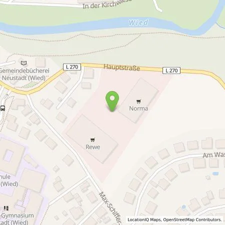 Standortübersicht der Tankstelle EnBW mobility+ AG und Co.KG in 53577 Neustadt (Wied)