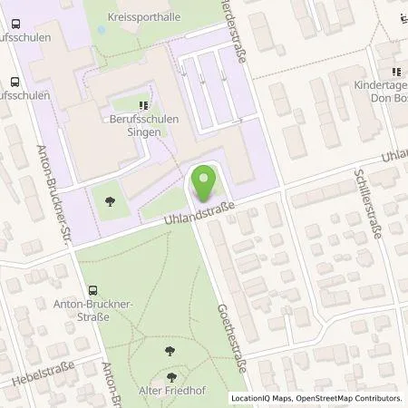 Standortübersicht der Tankstelle deer GmbH in 78224 Singen (Hohentwiel)