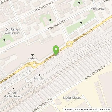 Standortübersicht der Tankstelle deer GmbH in 78224 Singen (Hohentwiel)