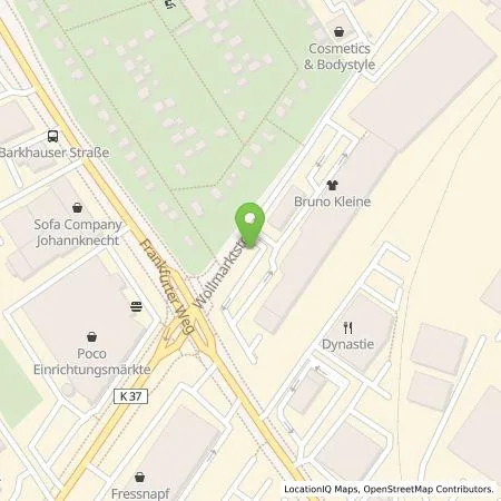 Standortübersicht der Tankstelle IONITY GmbH in 33106 Paderborn