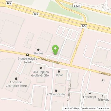 Standortübersicht der Tankstelle Energieversorgung Mittelrhein AG in 56218 Mülheim-Kärlich