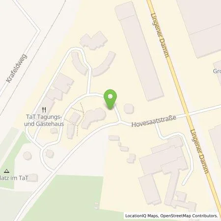 Standortübersicht der Tankstelle TaT Transferzentrum für angepasste Technologien GmbH in 48432 Rheine