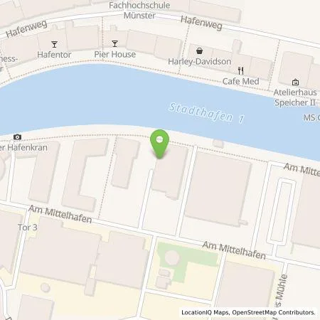 Standortübersicht der Tankstelle Stadtwerke Münster GmbH in 48155 Münster