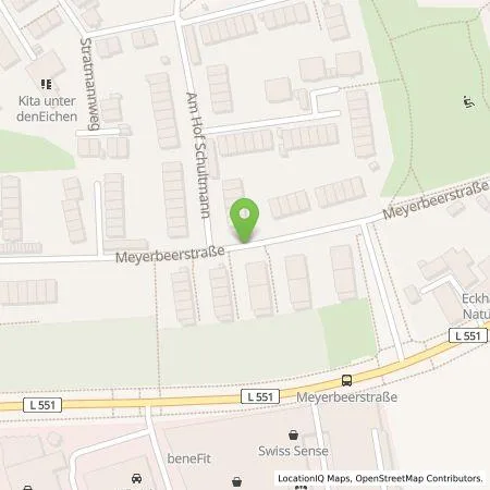 Standortübersicht der Tankstelle Stadtwerke Münster GmbH in 48163 Münster