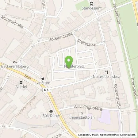 Standortübersicht der Tankstelle Stadtwerke Münster GmbH in 48143 Münster